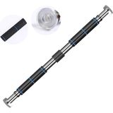Povit Uzun Süngerli Vidalı Duvar Pimli Barfix Demiri Barfiks Çubuğu Koridor Barfiks Barı 80-130 cm Arası Ayarlanabilir - 80 - 130 cm