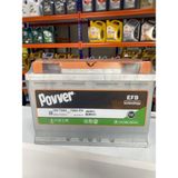 Povver 12V 72 Amper Efb Start-Stop Akü