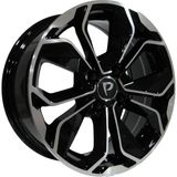 Powcan 14 Inc 4X100 Renault Jant Takımı (4 Adet) - Black Diamond