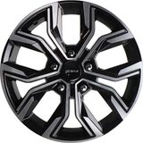 Powcan 15 Inc 4X100 Clio-Symbol-Taliant Uyumlu Renault Rs Jant Takımı Ithal Üretim (4 Adet) - Black Diamond