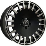 Powcan 19 Inç 5X112 Vito Viano Uyumlu Siyah Elmas Kesim Jant Modeli Mercedes (4 Adet)