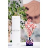 Powder Charm - Bambu Çubuklu Oda Kokusu Dekoratif Çiçekli Banyo & Tuvalet & Oda Parfümü 100ml