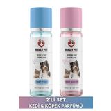 Powder & Fresh Kokulu Kedi ve Köpek Parfüm Seti 2x100ML