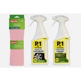 Power 1 Lastik Parlatıcı ve P1 Power Hava Aromatize Edici Parfüm Sprey Oto Araba Kokusu 500ML