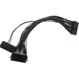 Power birleştirici kablo 24 pin power uzatma kablosu