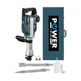 POWER BLACK 16 Kg Kırıcı Darbeli Hilti 2 Adet Sivri Ve Yassı Uç Hediyeli