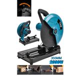 POWER BLACK 2000 W 355 Mm Bakır Sargılı Metal Şanzıman Profesyonel Profil Metal Kesme Makinesi