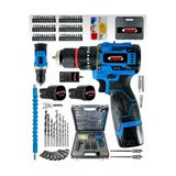 Power Black 84 Parçalı Hediyeli Profesyonel Çelik Mandrel 2 Bataryalı 1 Şarj Cihazlı