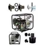 POWER BLACK Bakır Sargılı Yüksek Performans 6,5 hp Yakıt Tasarruflu 3 İnc Benzinli Su Pompası Su Motoru