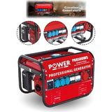 Power Black Benzinli Jenaratör 3 Kw Marşlı Ipli Bakır Sargı Monofaze Jeneratör
