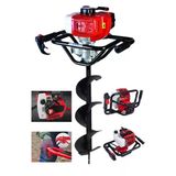 Power Black Benzinli Toprak Burgu Makinesi 1 Metre
