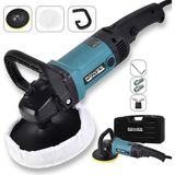POWER BLACK Devir Ayarlı 1230w 230v Zımpara Pasta Cila Makinesi Mavi Renk