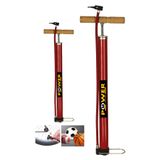 POWER BLACK GERMAN LASTİK Top Pompası Futbol Basketbol Voleybol Pilates Ve Bosu Topu Denge Diski Şişirme Pompası