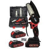 POWER BLACK Germany Çelik Şanzuman Akülü Dal Kesme Budama Testere Bıçkı Makinesi 17 Cm Ve 12 Cm Set Extra Güçlü