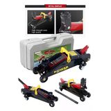 Power Black New 2 Ton Arabalı Tekerlekli Hidrolik Timsah Kriko Kutulu Çantalı Powerblack