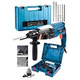 POWER BLACK Powerblack Metal Şanzıman 3600 5.9 Joule Profesyonel Kırıcı Delici 5 Parça Hilti