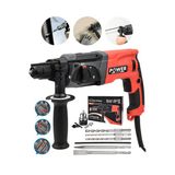 POWER BLACK Profesyonel 850w Darbeli Metal Şanzıman BAKIR SARGI Kırıcı Delici Hilti Matkap