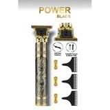 Power Black Tıraş Makinesi Saç Sakal Kol Bacak Yanak Koltuk Altı Vücut