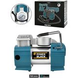 Power Black Ultra Lüks 12V Çakmaklık Girişli 100 Psi Mini Hava Kompresörü