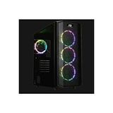 POWER BOOST Boost X-58rgb Mesh Panel 4xrgb Fan Boş Atx Kasa Parlak Siyah