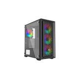 POWER BOOST PB-P705B 650w 80Plus Bronze USB 3.0Mesh ARGB Fanlı Gaming SİYAH KASA