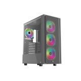 POWER BOOST X-12B USB 3.0 MESH 4 x120mm ARGB FANLI SİYAH KASA