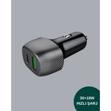 Power Delivery Destekli 38W Araç Tipi Hızlı Şarj Cihazı ( Lisinya )