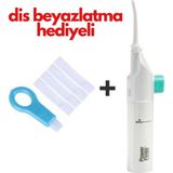 Power Floss Mekanik Diş ve Ağız Temizleme Aleti ve Diş Beyazlatma Seti ( Lisinya )