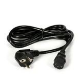 Power Güç Kablosu 2 Mt Bakır Kasa Pc Monitör Tarayıcı Yazıcı Arası Kablo 2 Metre 0,75 mm