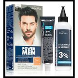 POWER MEN KREM BOYA 3Ü1 ARADA SAÇ SAKAL BIYIK 01 SİYAH – 1 ADET