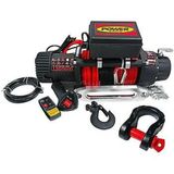 Power Winch 13500 lb Sentetik Halatlı Off-Road 4x4 Elektrikli Vinç 12V (Mapa Dahil)
