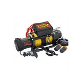 Power Winch 13500 lb Sentetik Halatlı Off-Road 4x4 Elektrikli Vinç Sarı Halat 12V