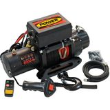 Power Winch 6000 Lb Elektrikli Vinç 12V Sentetik Halatlı Kaldırma Kapasitesi 2,7 Ton