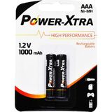 Power-Xtra 1.2V 1000 Mah Aaa Şarjlı Ince Kalem Pil 2'li Blister