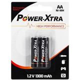 Power-xtra 1.2V 2'li Blister 1300 Mah AA Size Şarjlı Pil