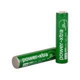 Power-xtra 1.2v 900 Mah- Aaa -ni-mh Şarjlı Pil -flat-başsız