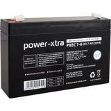 Power-Xtra Ecolead - Pxec7-6 - 6V 7 Ah Kuru Akü F1