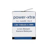Power-Xtra - INSTA360 - One x 3.8V 1100 Mah Li-Ion Aksiyon Kamera Bataryası - 1 Adet