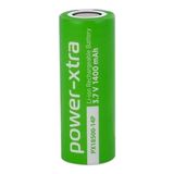 Power-Xtra PX18500-14P 3.7V 1400 mAh Li-Ion Pil Tek Kullanımlık Yüksek Performanslı - 1 Adet