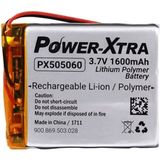 Power-xtra Px505060 Devreli-2.0a 3.7v 1600 Mah Li-Polymer Pil