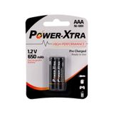 POWER-XTRA Şarjlı Aaa Pil 650mah 1.2v