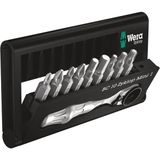 PowerA Wera 05073645001 Bit-Check, Tornavida Ucu Çeşitleri, Bc Br 9 ve Cırcır Kolu, 10 Parça