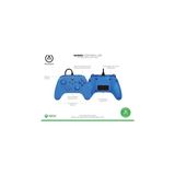 Powera Xbox Kablolu Oyun Kolu Lisanslı Series X S Uyumlu Mavi Windows Pc Uyumlu(Vitrin Ürünü)
