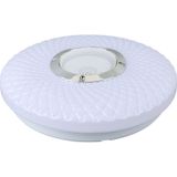 Poweramster PM-27329 Beyaz 30x6 Cm 24 Watt Bluetooth Hoparlörlü Tavan Aydınlatma Ses Bombası Hoparlör