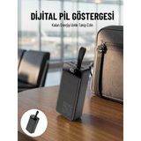 Powerbank 50.000 Mah Dijital Göstergeli Taşınabilir 4 Portlu Hızlı Powerbank Yeni Nesil