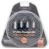 Powerbass Xrca-174 | Powerbass %100 Bakır İki Çiftli Rca Kablo