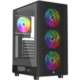 PowerBoost PB-A700B 750W 80+ Bronz USB 3.2 LED ATX Mid Tower Siyah Kasa