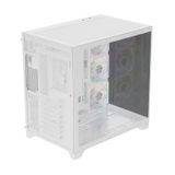 PowerBoost PB-C9025W ARGB Fanlı Beyaz 750 W ATX Gaming Bilgisayar Kasası