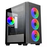 Powerboost Pb-P2252bb Usb 3.0, Atx Mesh, Ring Argb Fan, Siyah Kasa