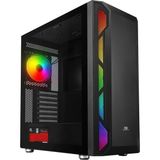 Powerboost PB-P3701B 650W 80+ USB 3.0 Atx, Argb Fan, Mesh+Stirp Siyah Kasa